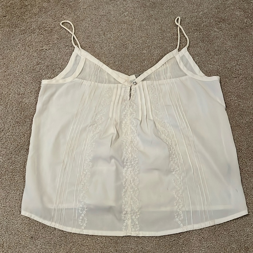 Ecote Anthropologie Rope Strap Boho Tank Size Medium